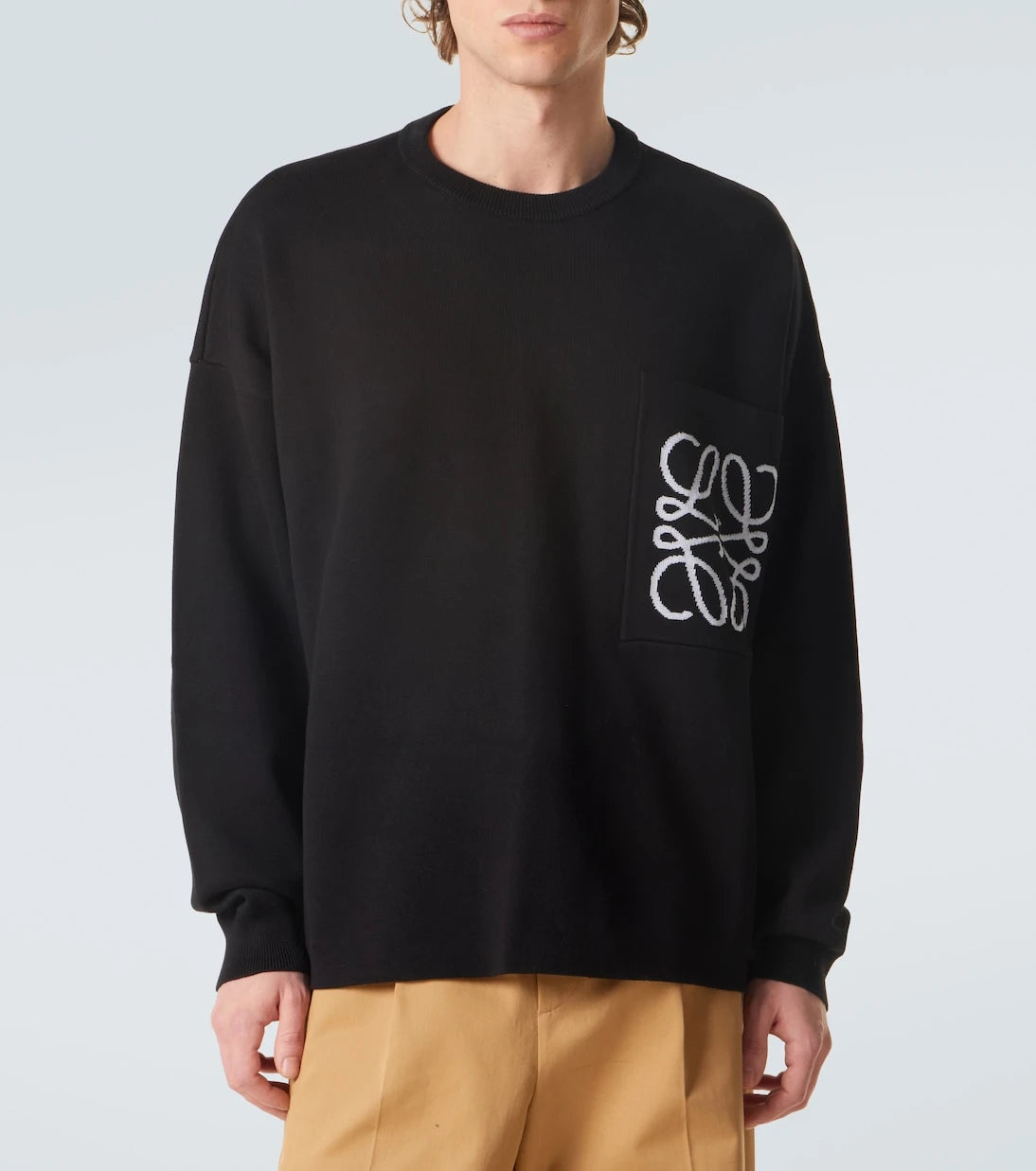 Loewe - Anagram embroidered sweater