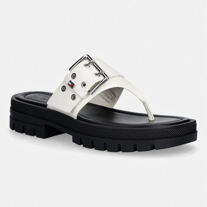 Tommy Jeans джапанки дамски TJW BUCKLE SANDAL