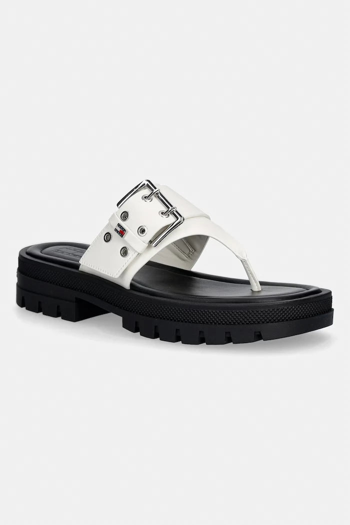 Tommy Jeans джапанки дамски TJW BUCKLE SANDAL