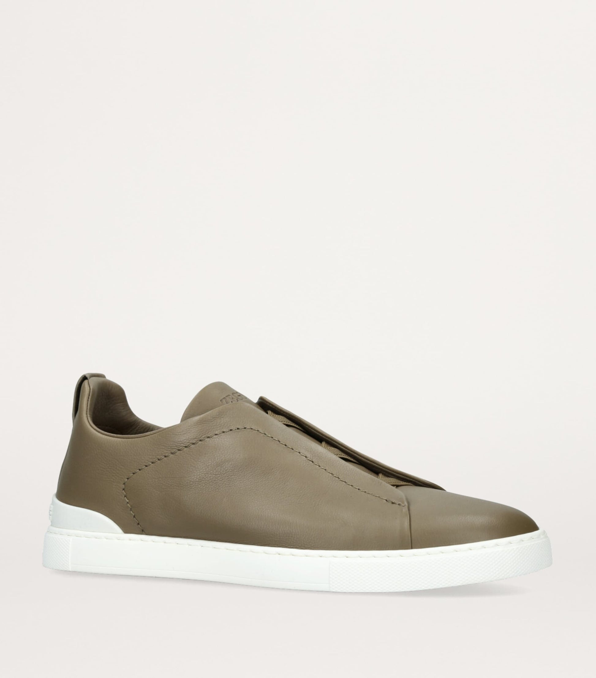 Crocodile Leather Triple Stitch SECONDSKIN Sneaker