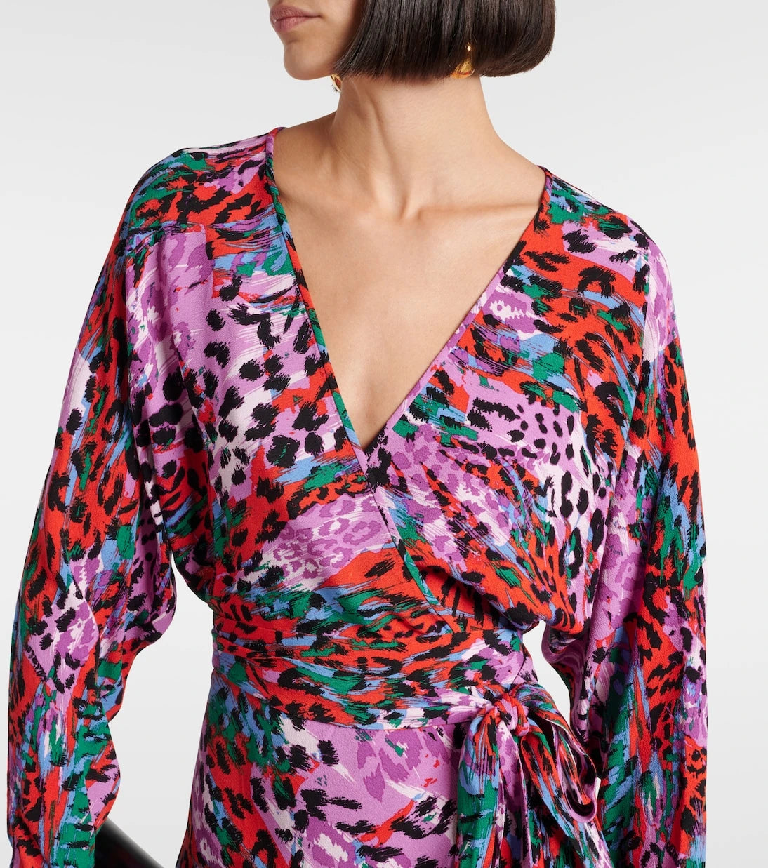 Diane von Furstenberg - Eloise leopard-print midi dress