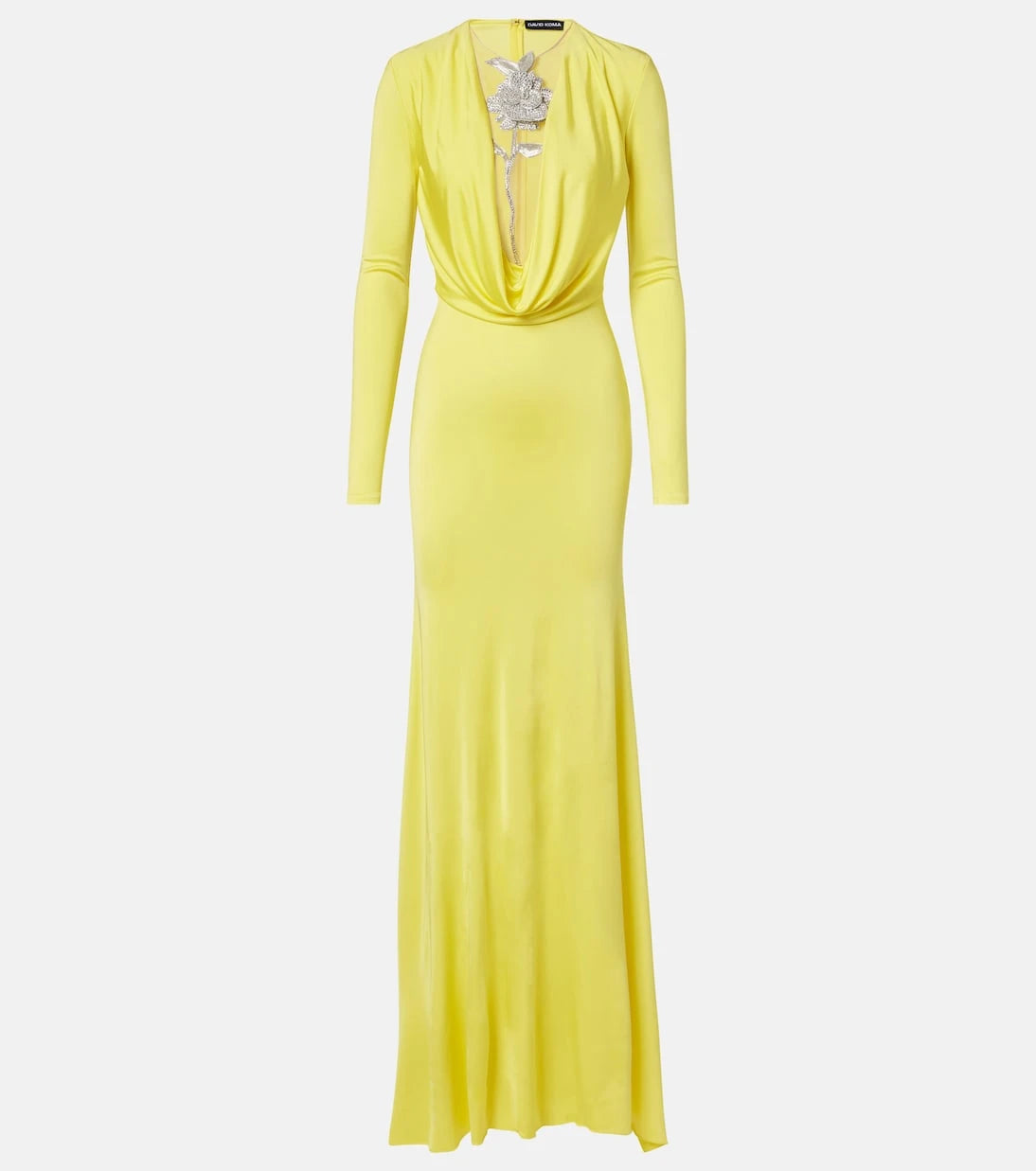 David Koma - Embellished jersey gown