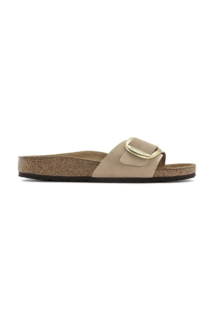 Чехли от набук Birkenstock Madrid Big Buckle