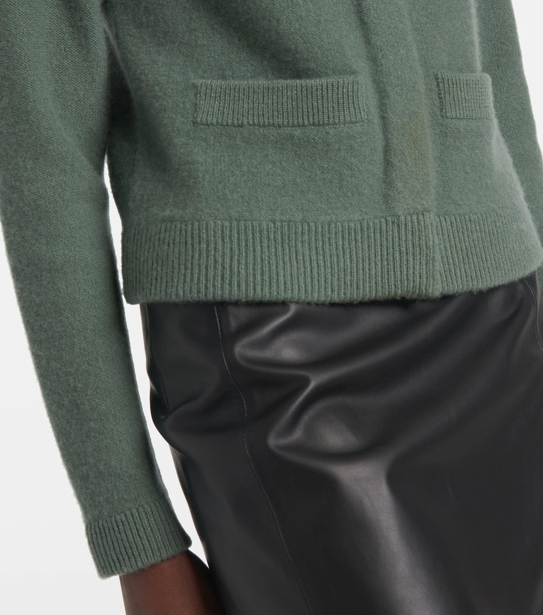 Vince - Shrunken Boiled knitted jacket