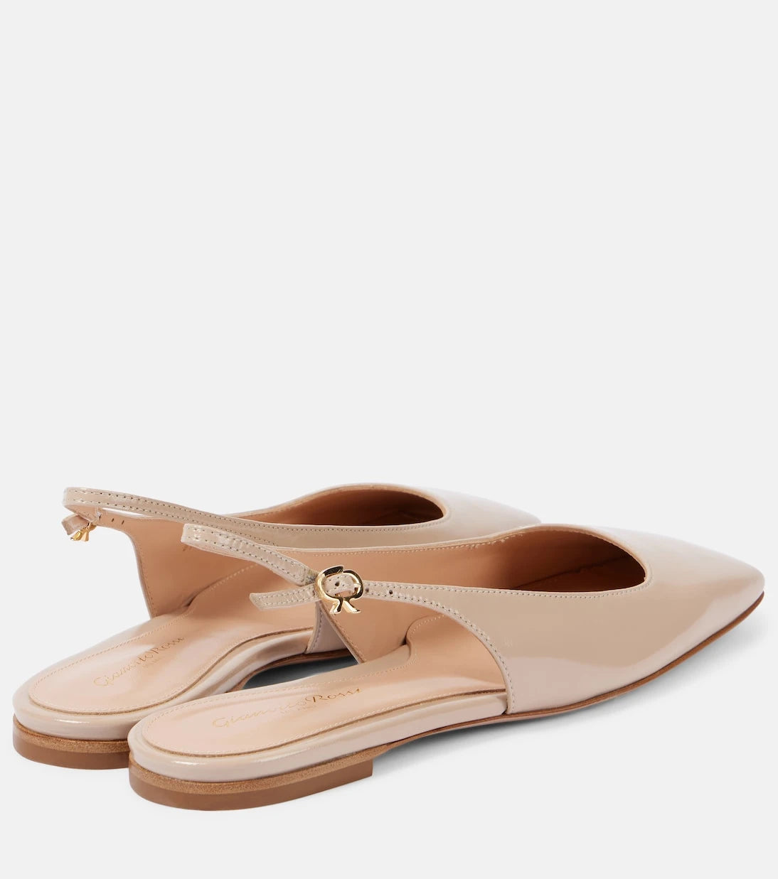 Gianvito Rossi - Patent leather ballet flats