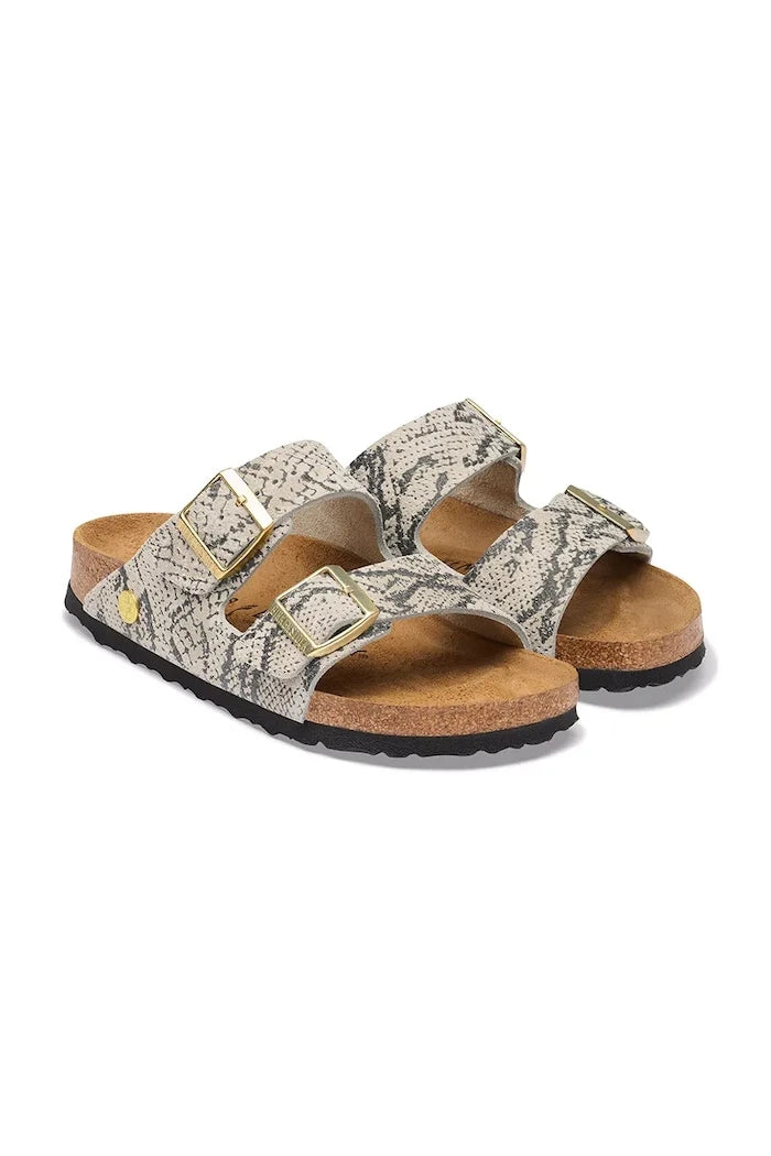 Birkenstock Kadın Süet Terlik Arizona Suede Leather Snake
