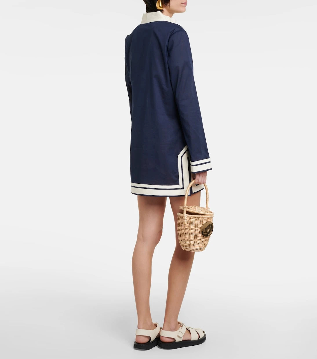 Tory Burch - Tasseled cotton tunic
