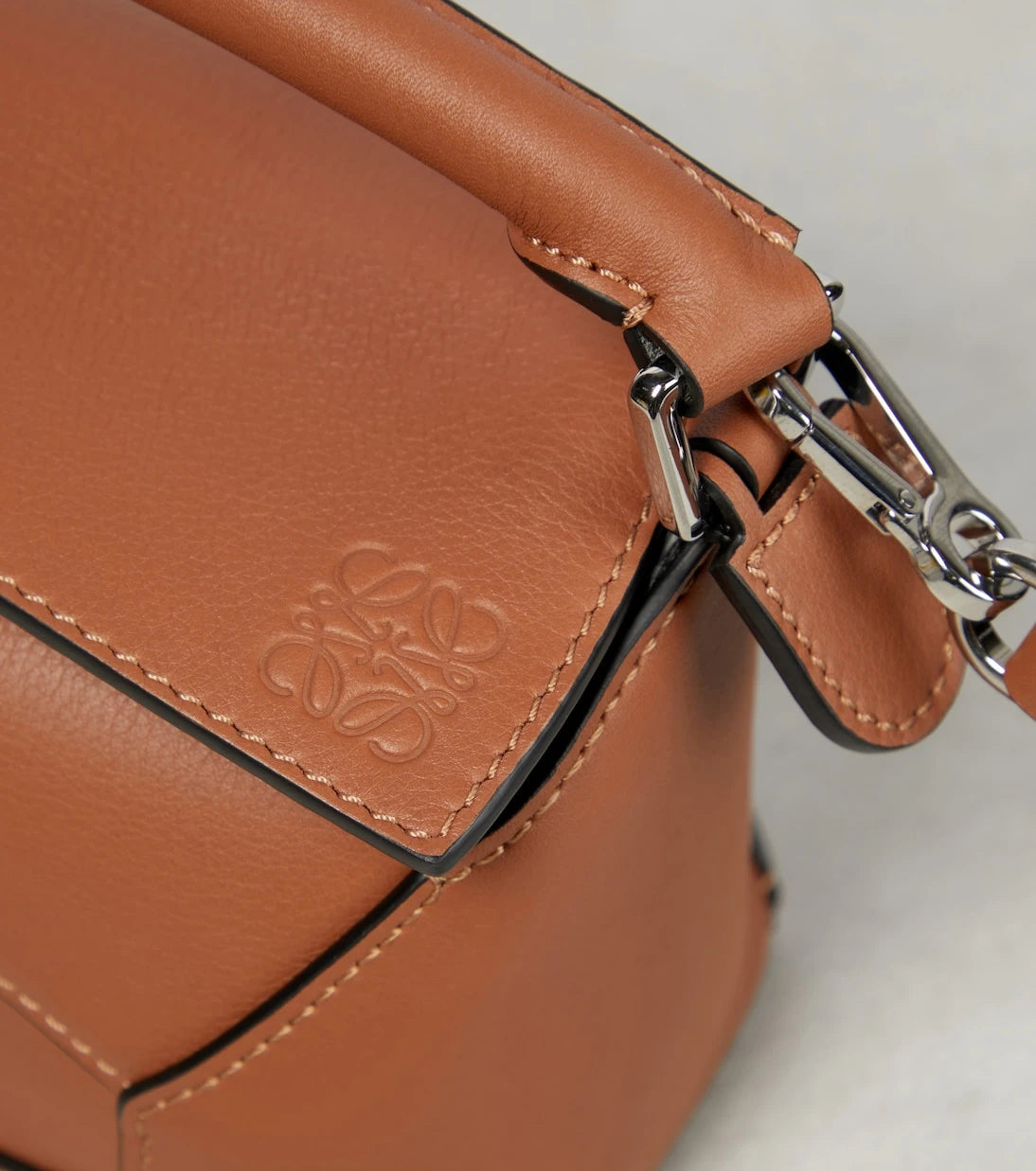 Loewe - Puzzle Edge Mini leather tote bag