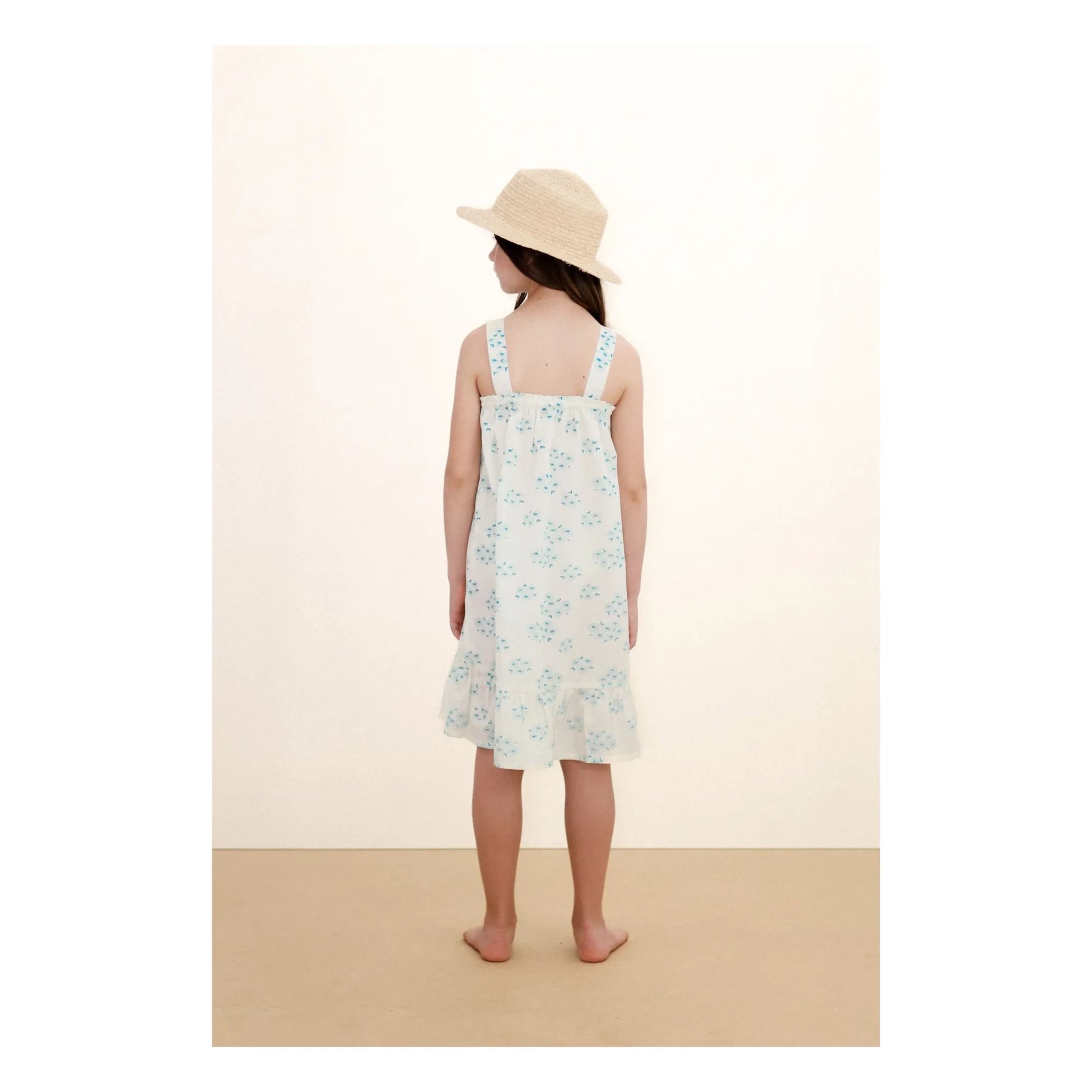 Tinycottons - Floral dress | White