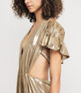 Maticevski Gold Plunge Latitude Gown