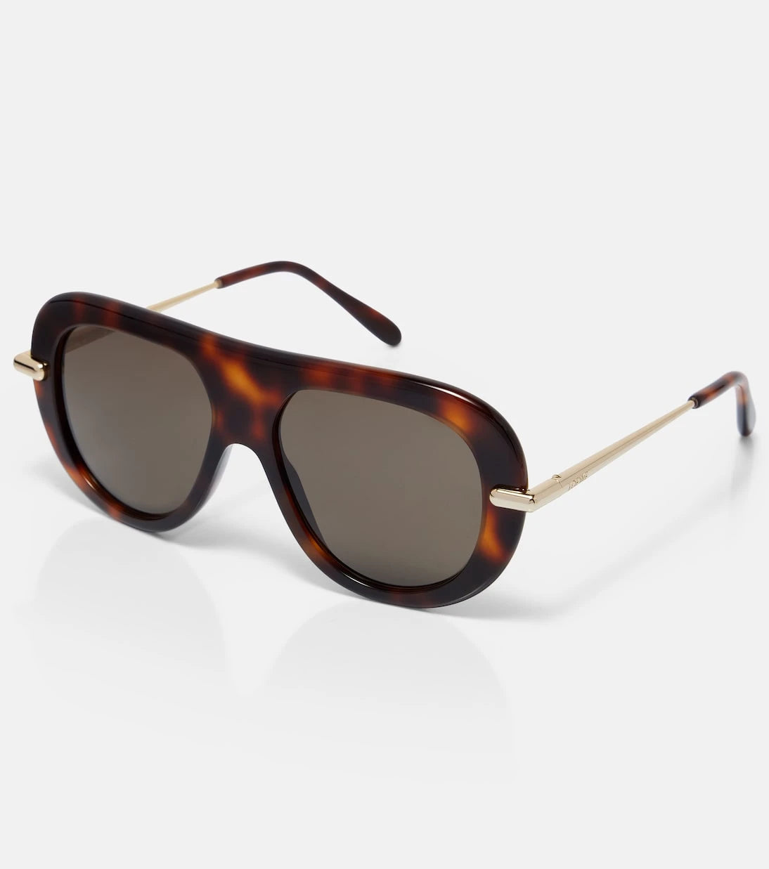 Loewe - Slim flat-top sunglasses
