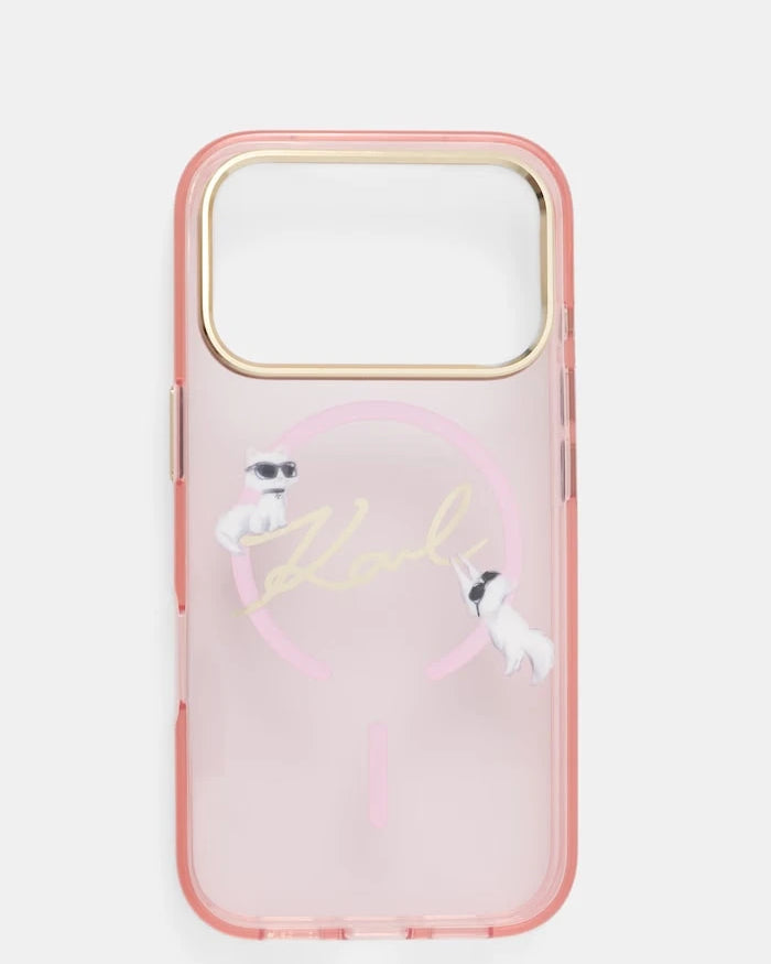 Karl Lagerfeld iPhone 17 Pro telefon kılıfı