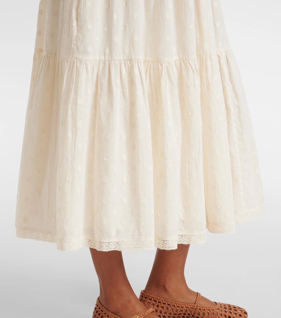 Ulla Johnson - Palma gathered cotton maxi dress