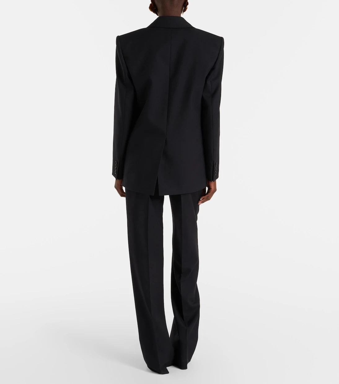 Saint Laurent - Mid-rise wool straight pants