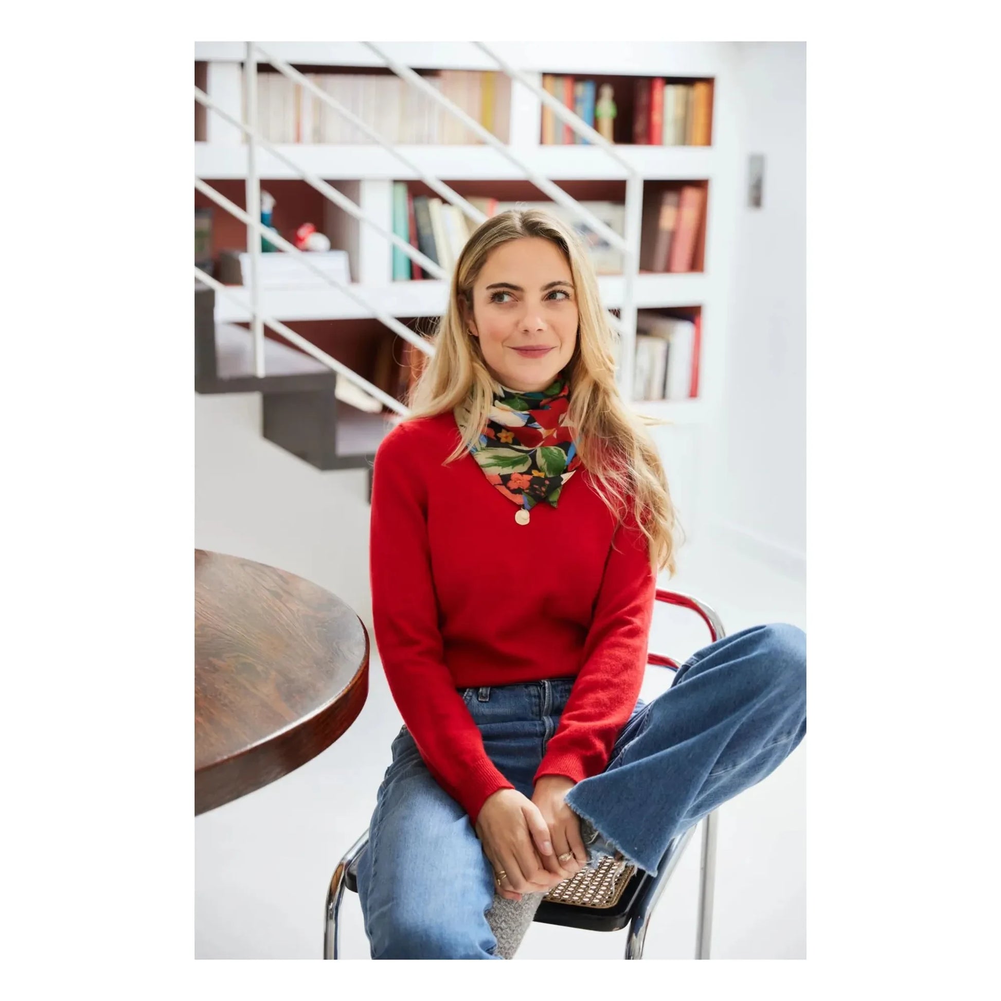 Paloma Collection - Alma Berries scarf | Green
