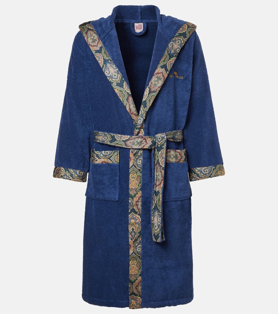 Etro - Paisley cotton terry bathrobe