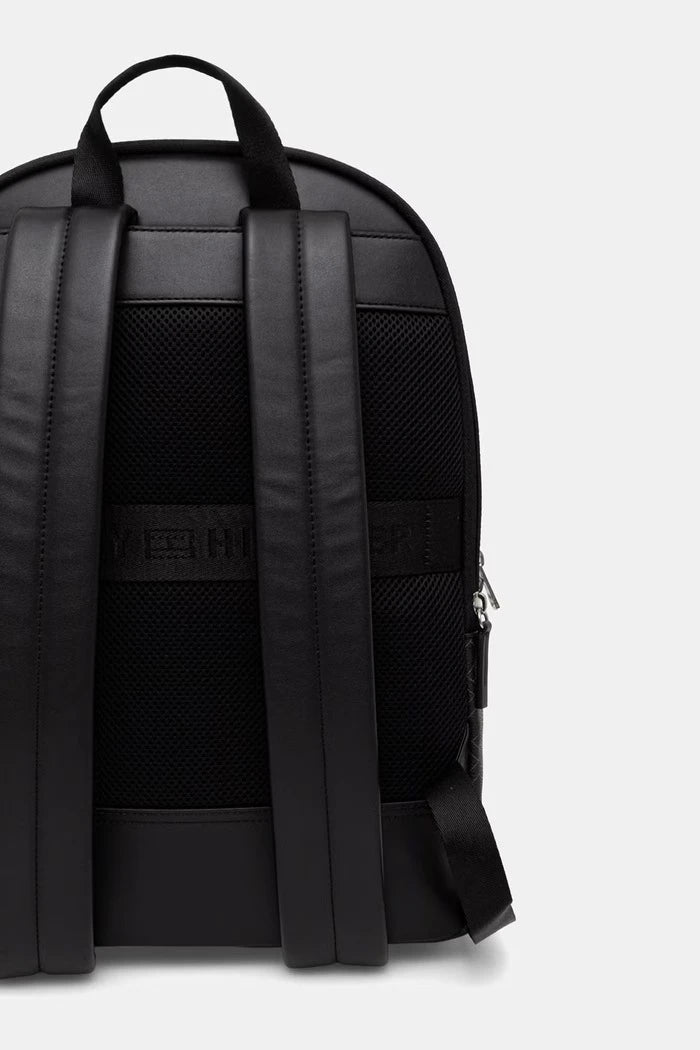Tommy Hilfiger erkek suni deri şehir sırt çantası