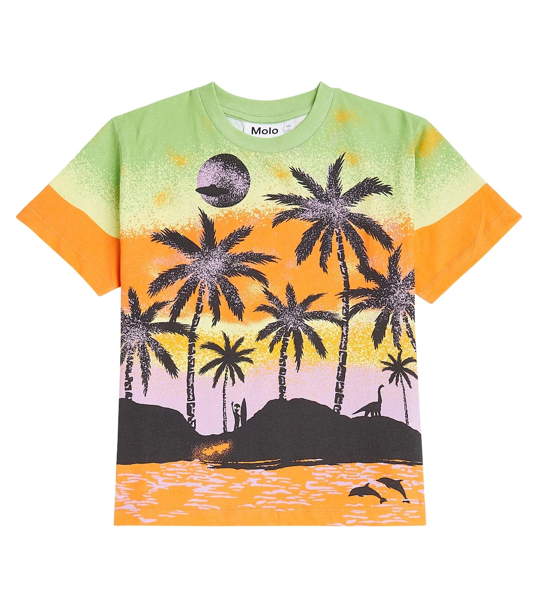 Molo - Riley printed cotton jersey T-shirt