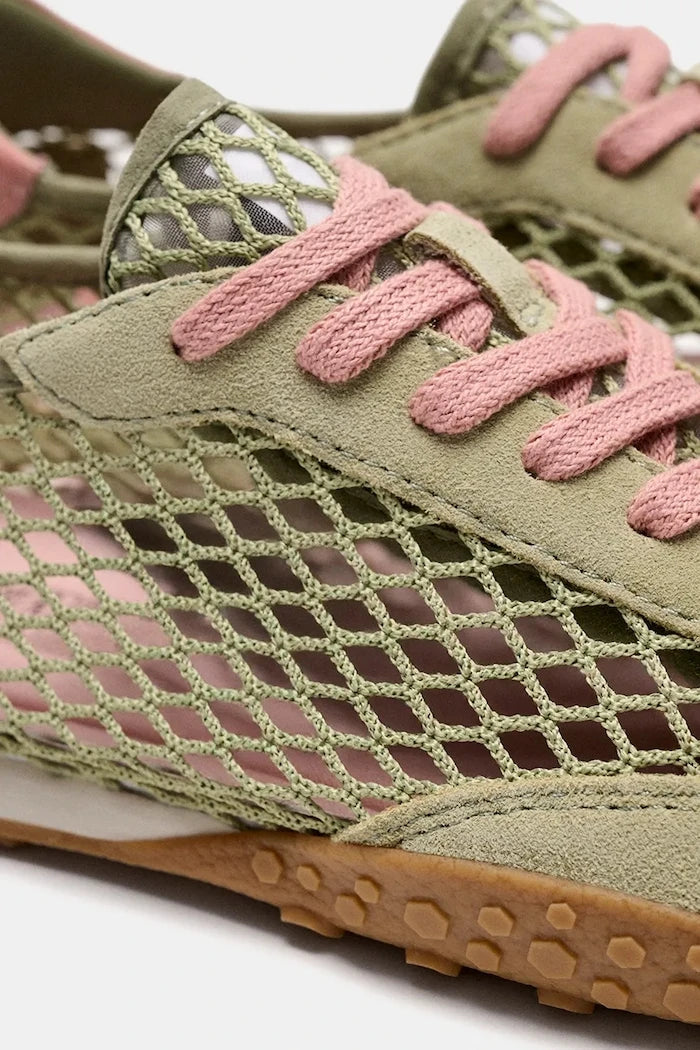 Hoff BRIDGE FISHNET SAGE GREEN маратонки дамски
