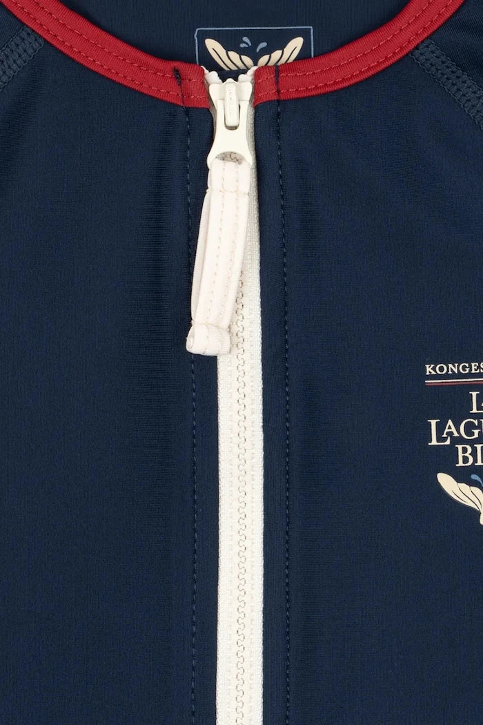 Детски цял бански Konges Sløjd LAGUNA LS SWIMSUIT GRS