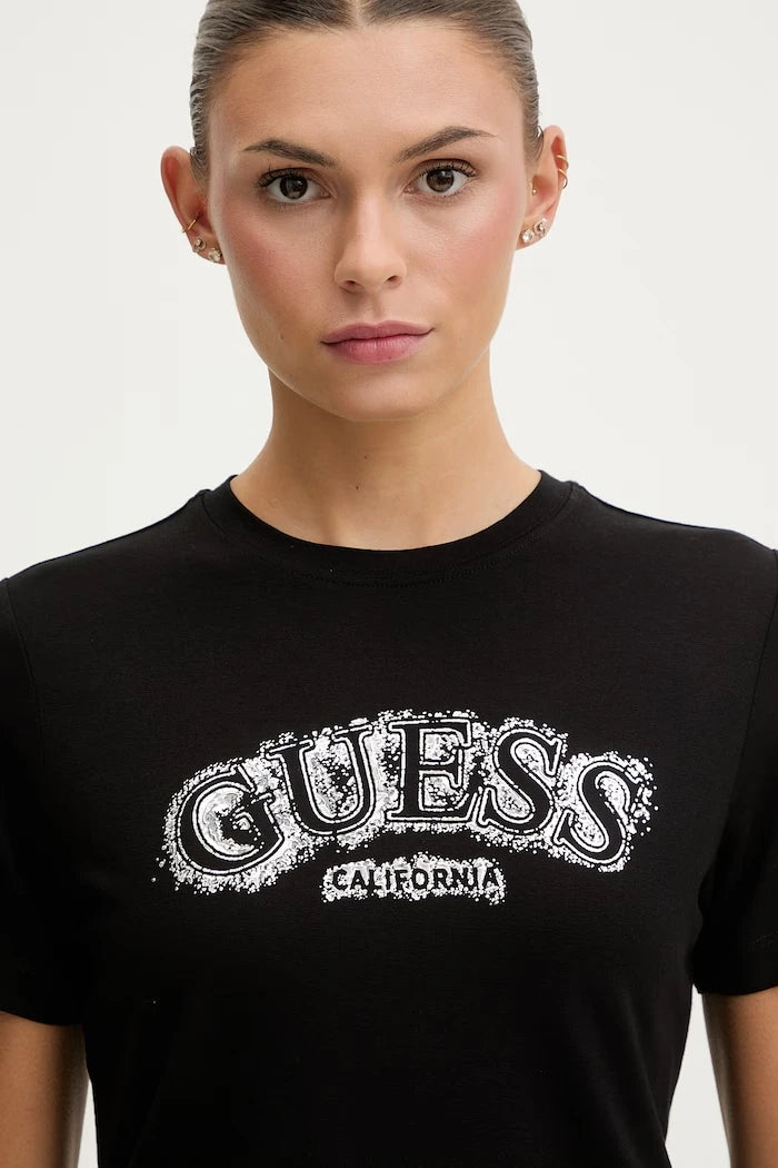 Guess тениска женска с вискоза LEONA
