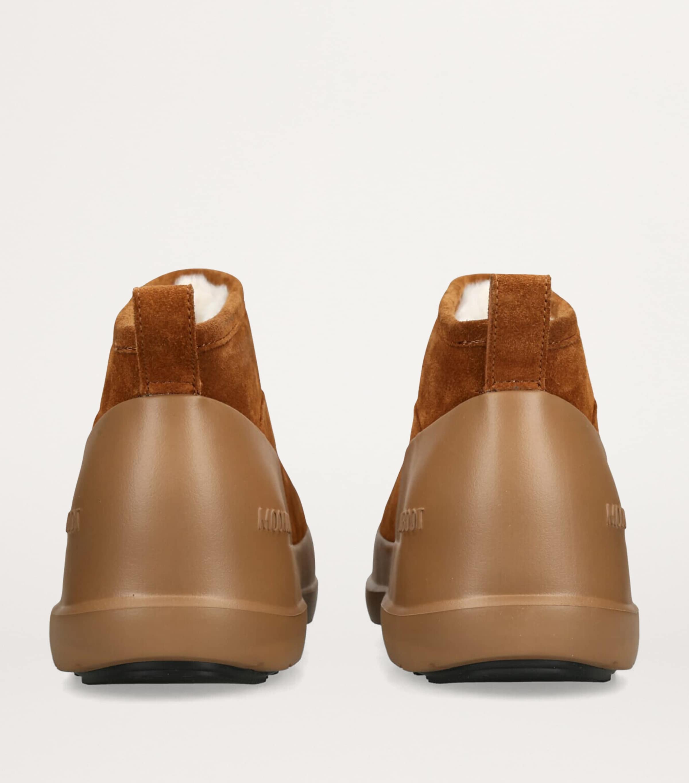 Suede Luna Low Boots TAN