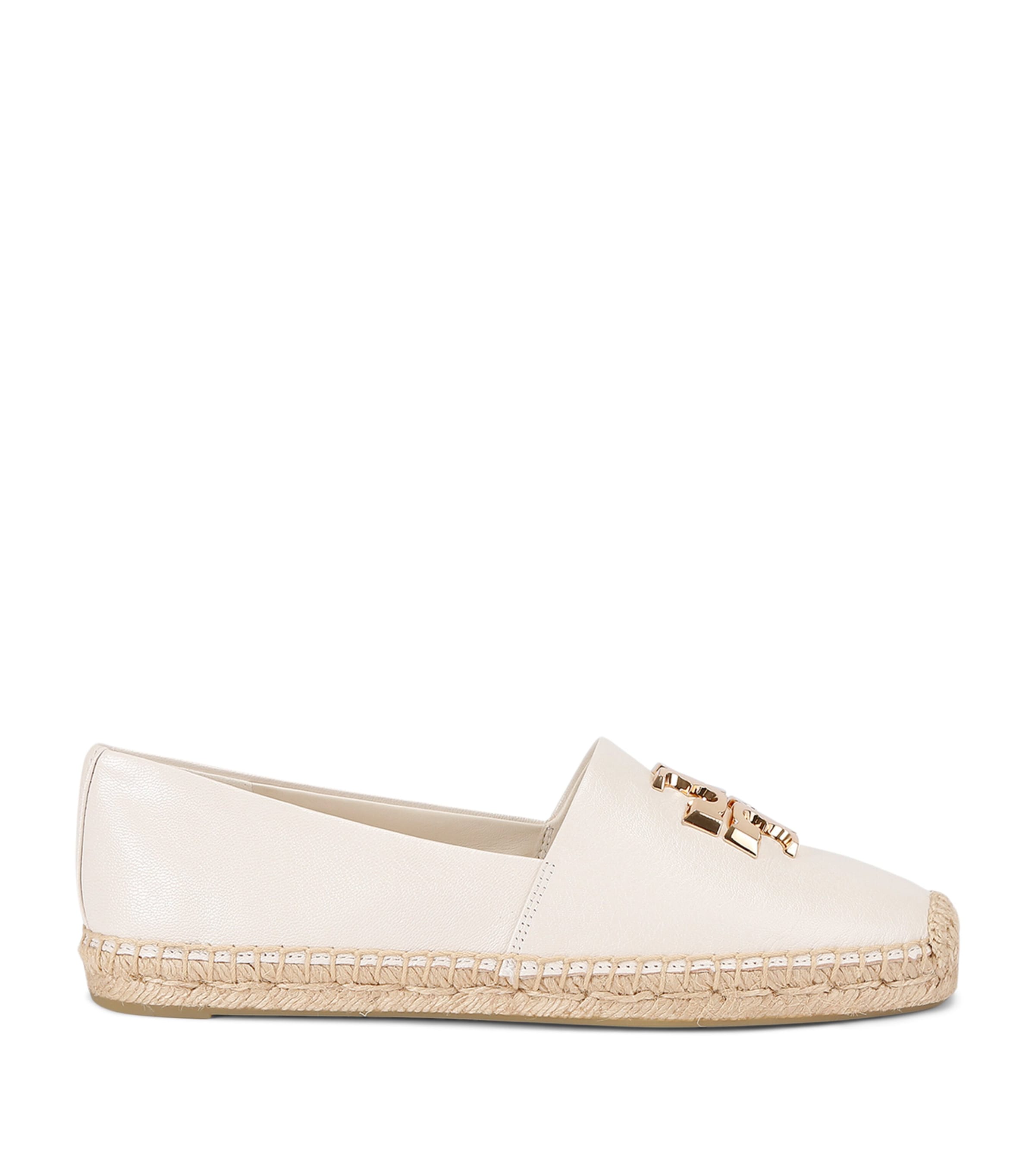 Leather Eleanor Espadrilles CREAM