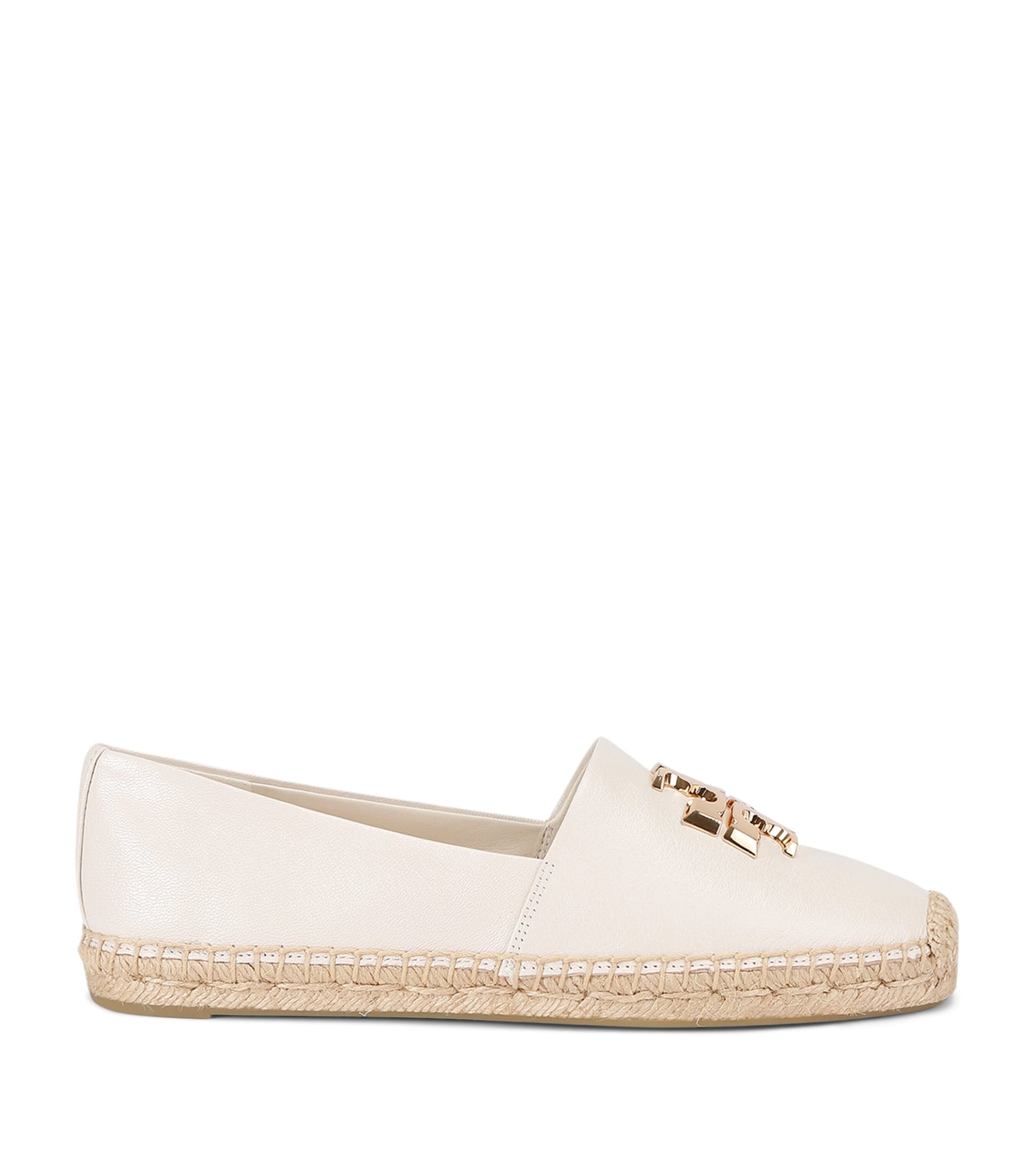 Leather Eleanor Espadrilles CREAM