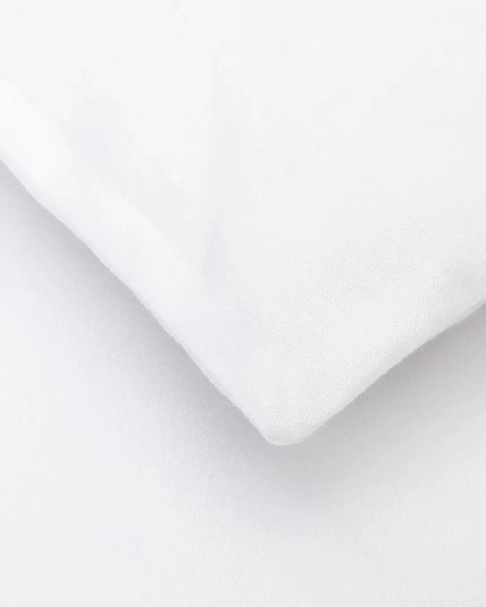 BOSS BEBOSS White 140 x 200 cm Pamuklu Nevresim Kılıfı