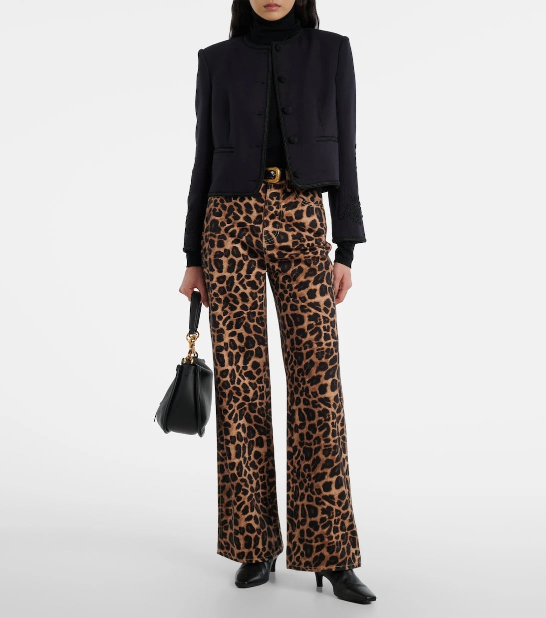 Veronica Beard - Latrell cropped embroidered jacket