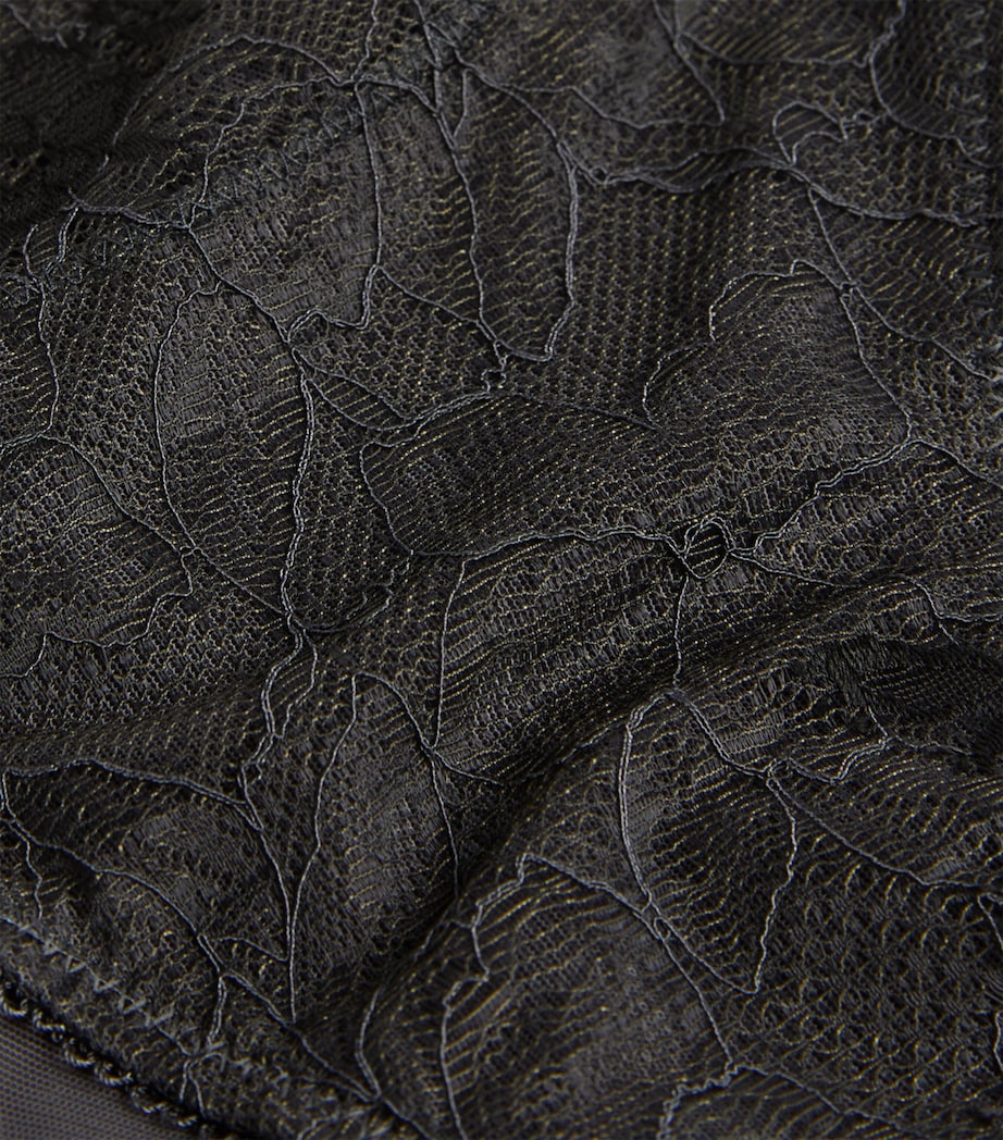 Wacoal Grey Lace Perfection Briefs