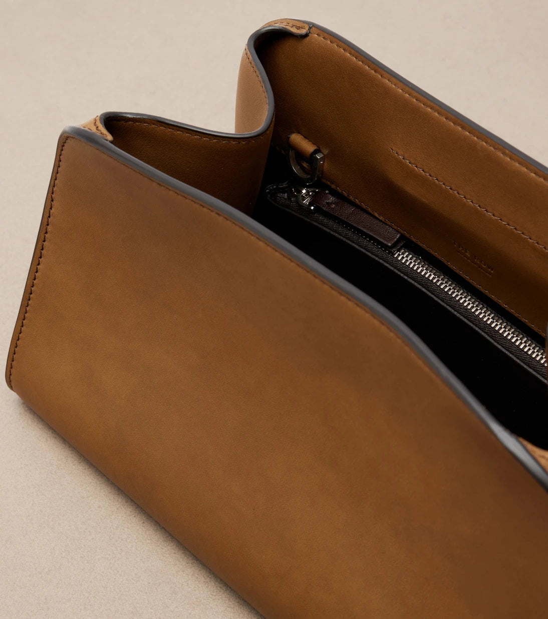 The Row - Peggy leather clutch
