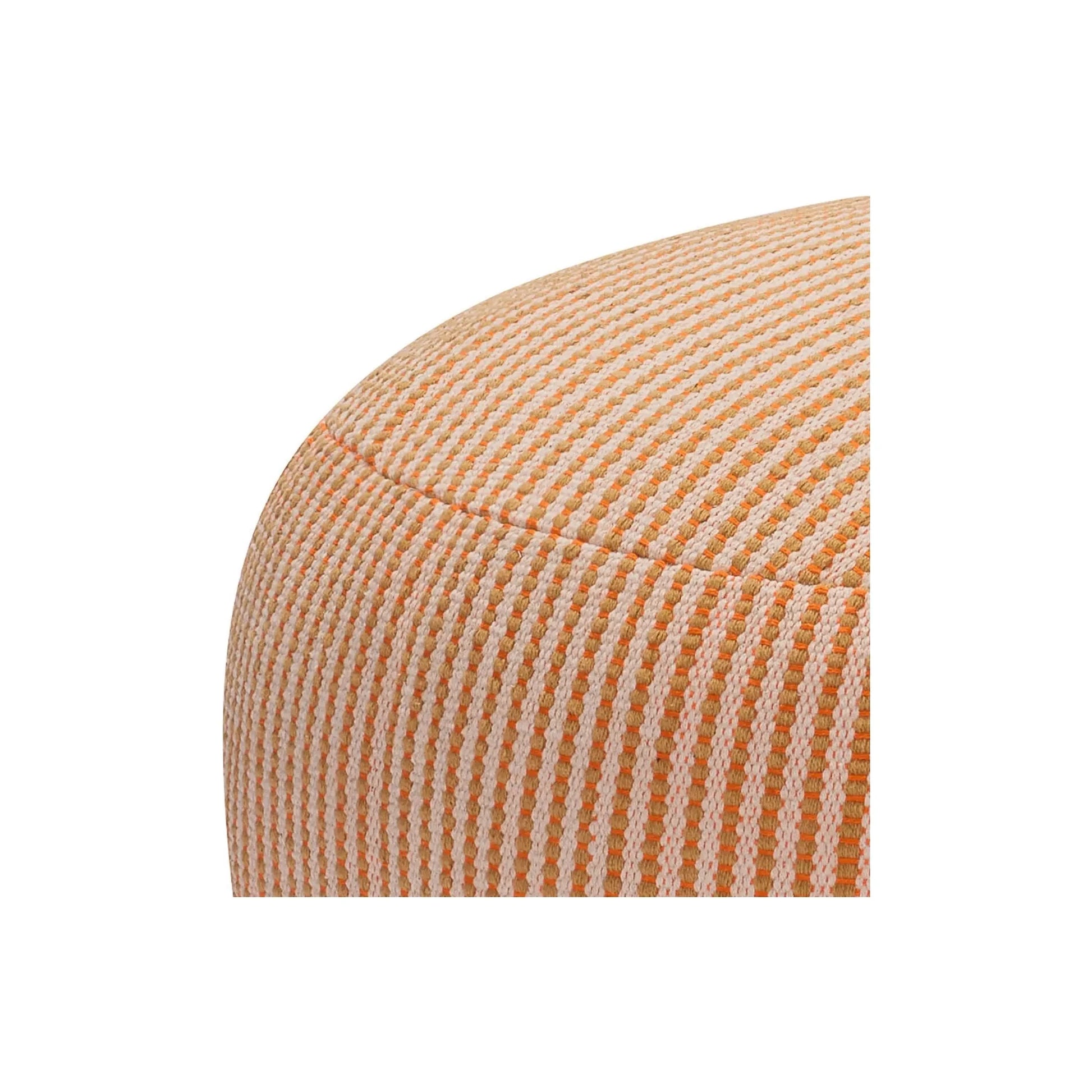 Hübsch - Mochi pouffe | Orange