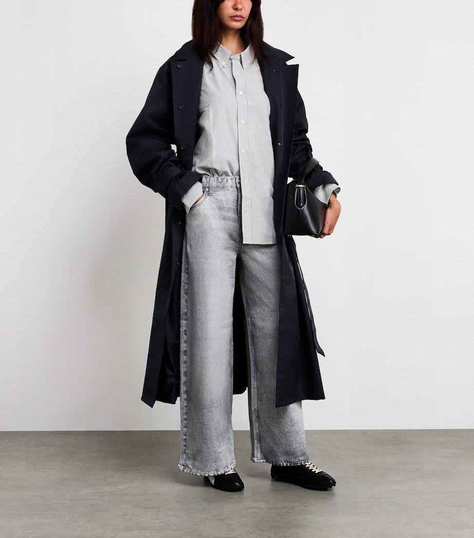 Rag & Bone Grey Miramar Sofie Ankle-Length Trousers