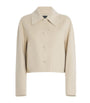 Beige Wool-Silk Gerrard Jacket