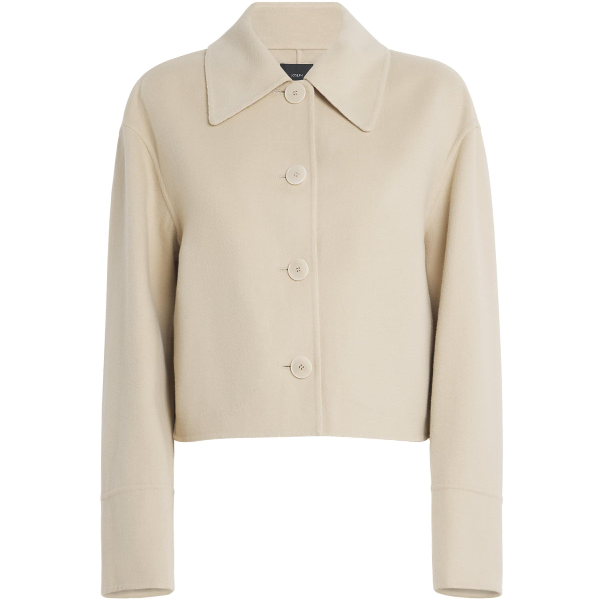 Beige Wool-Silk Gerrard Jacket