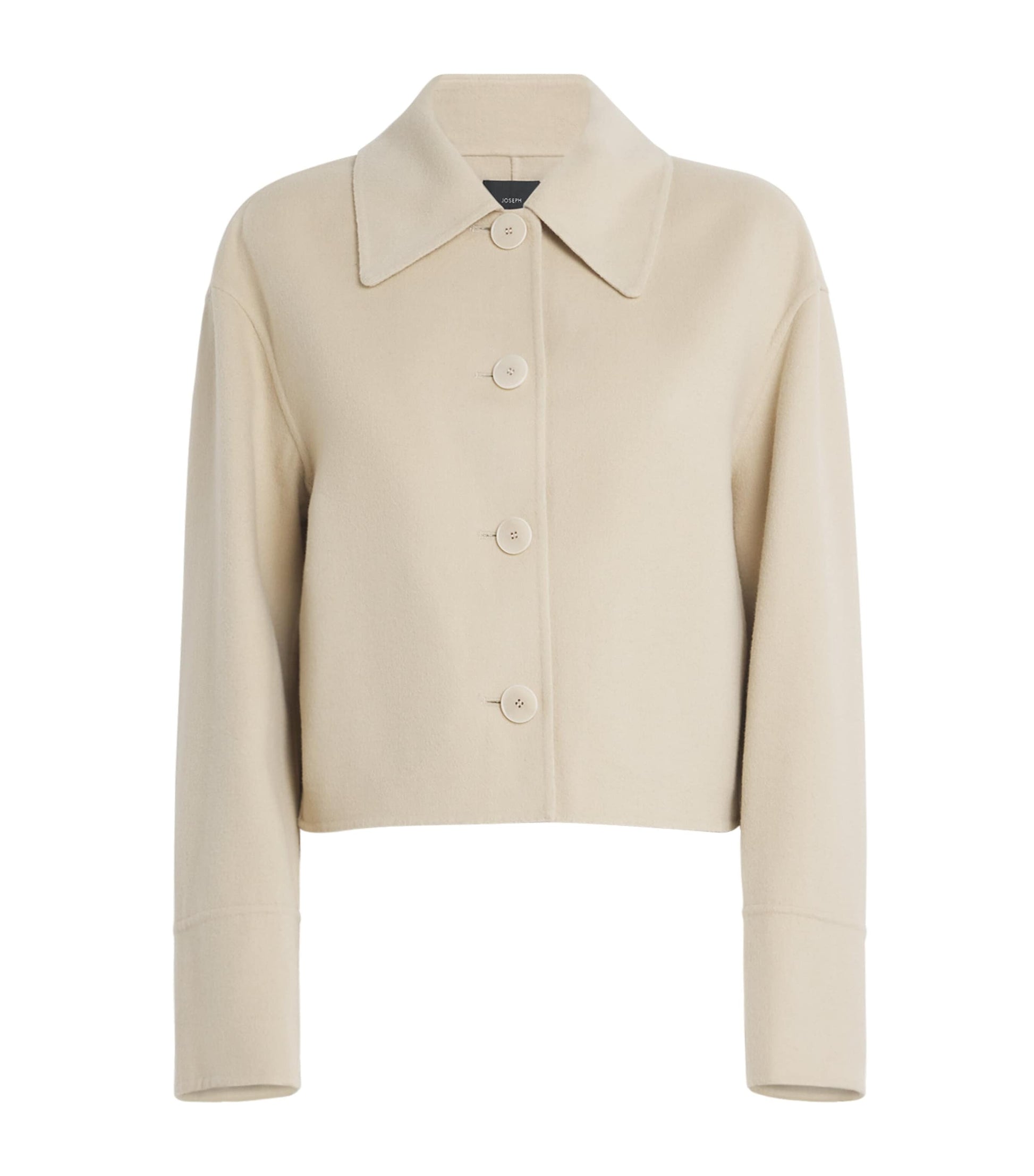 Beige Wool-Silk Gerrard Jacket
