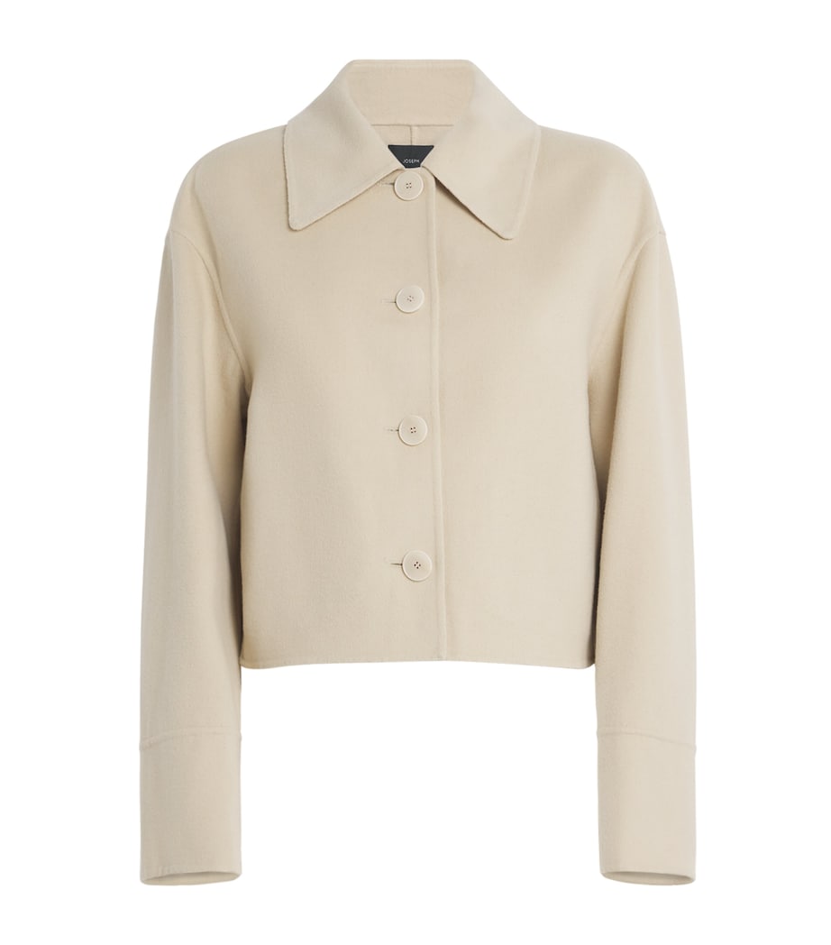 Beige Wool-Silk Gerrard Jacket