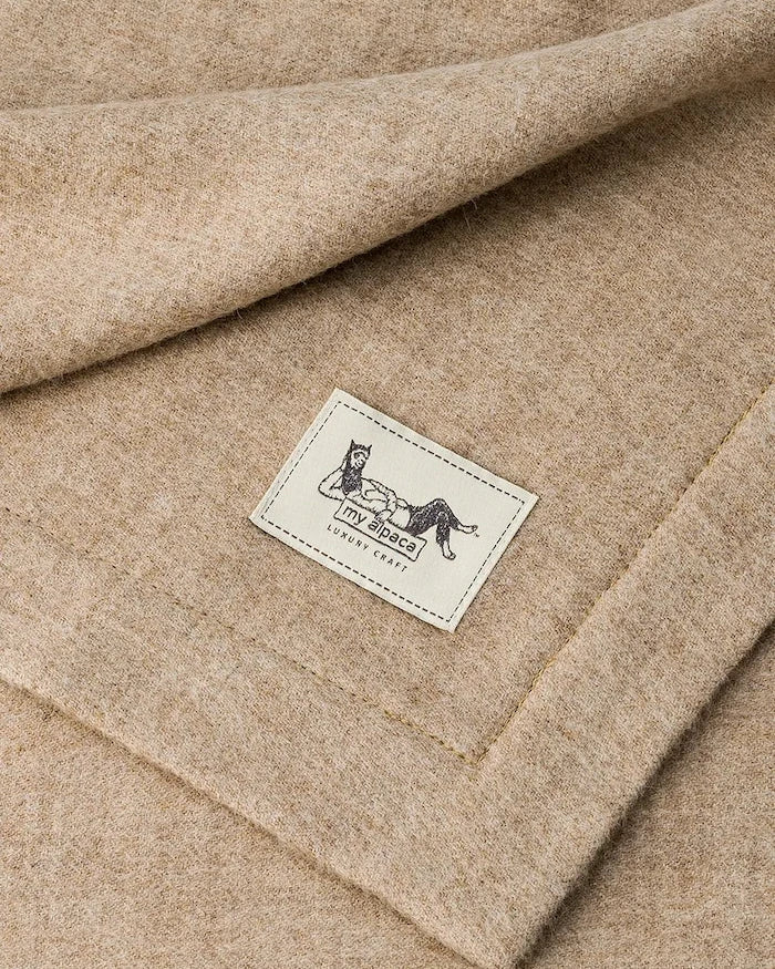 My Alpaca Одеяло от вълна на бебе алпака