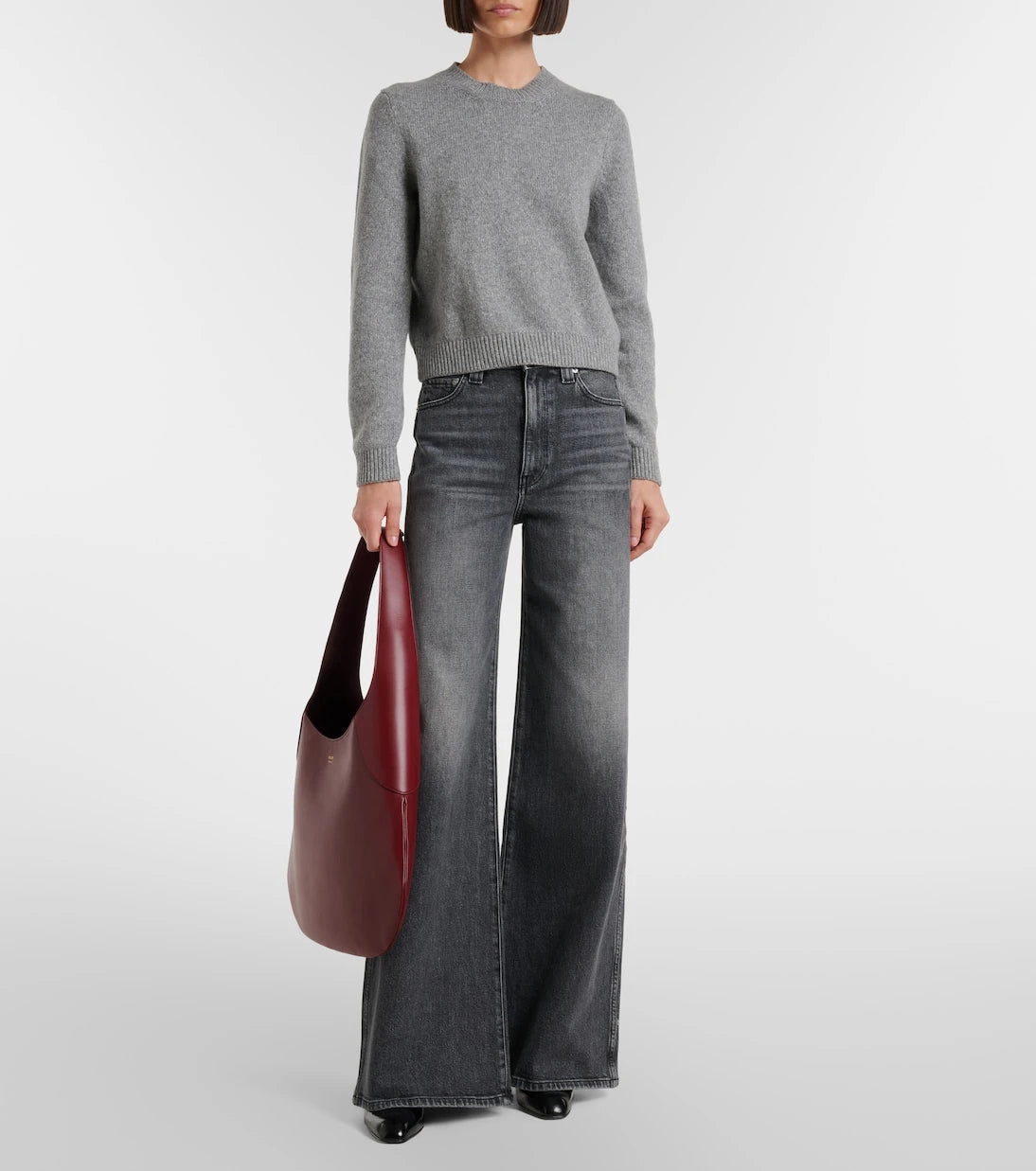 Khaite - Joan Large leather shoulder bag