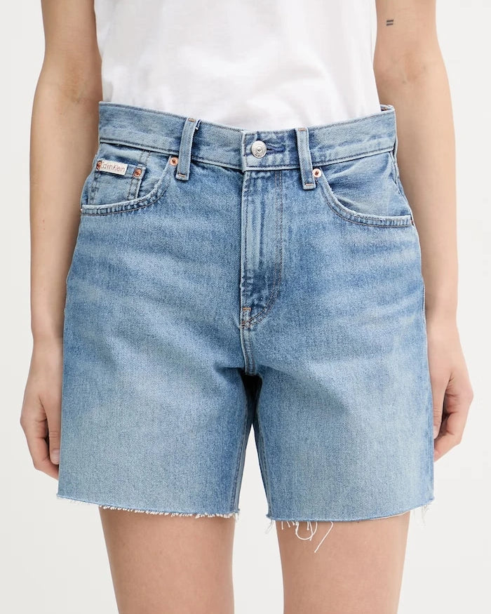 Calvin Klein Jeans kadın pamuklu şort