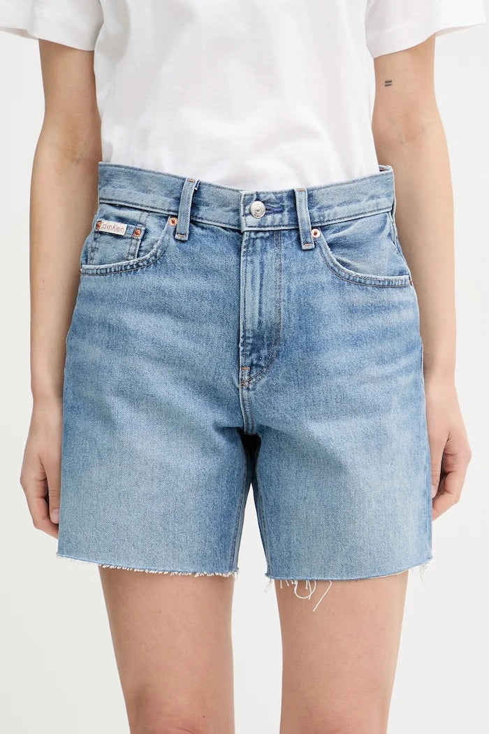 Calvin Klein Jeans kadın pamuklu şort