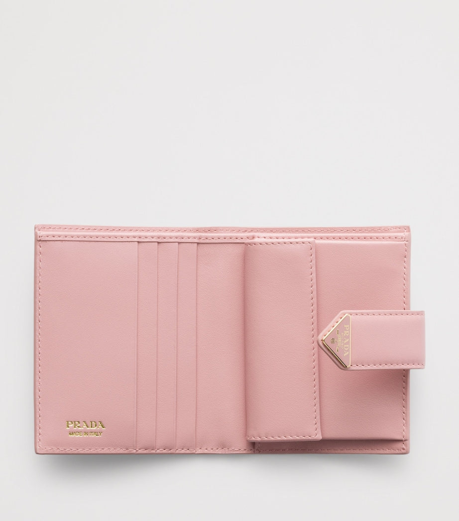 Prada Pink Small Leather Wallet