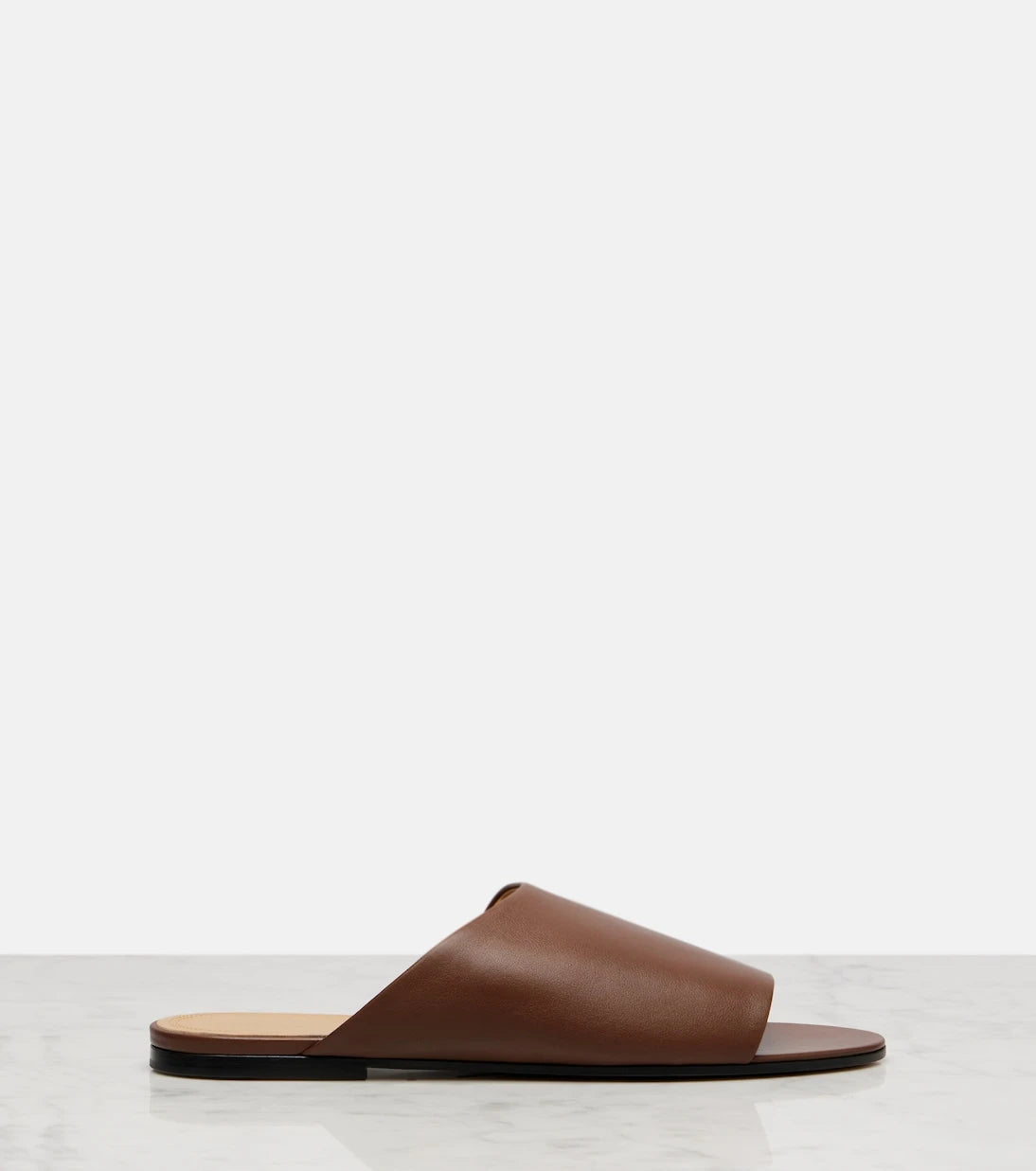 The Row - Signum leather slides