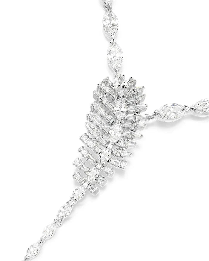 Swarovski metal ve zirkon taşlı kadın kolyesi VIENNA