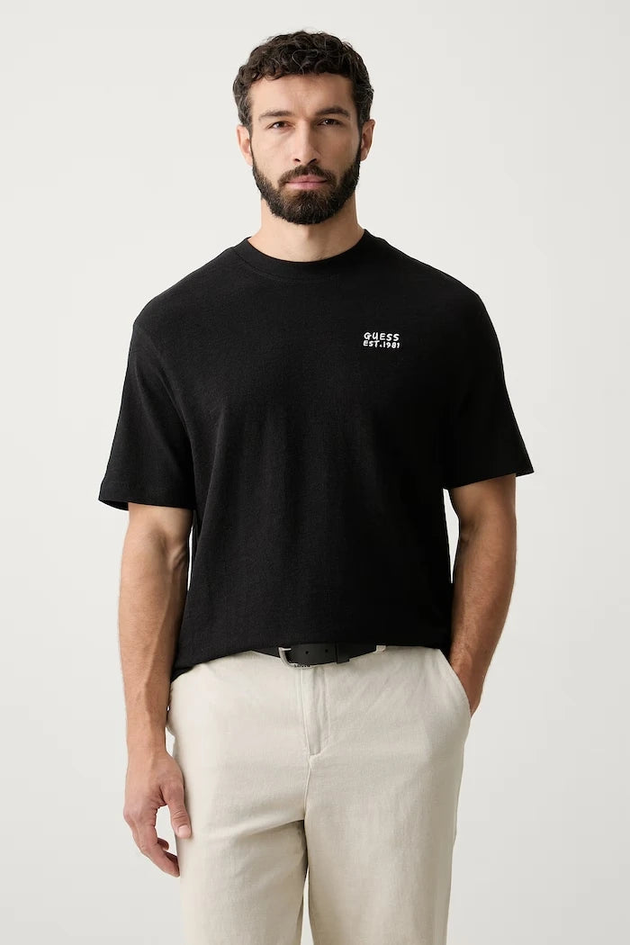 Guess erkek pamuklu sweatshirt tişört