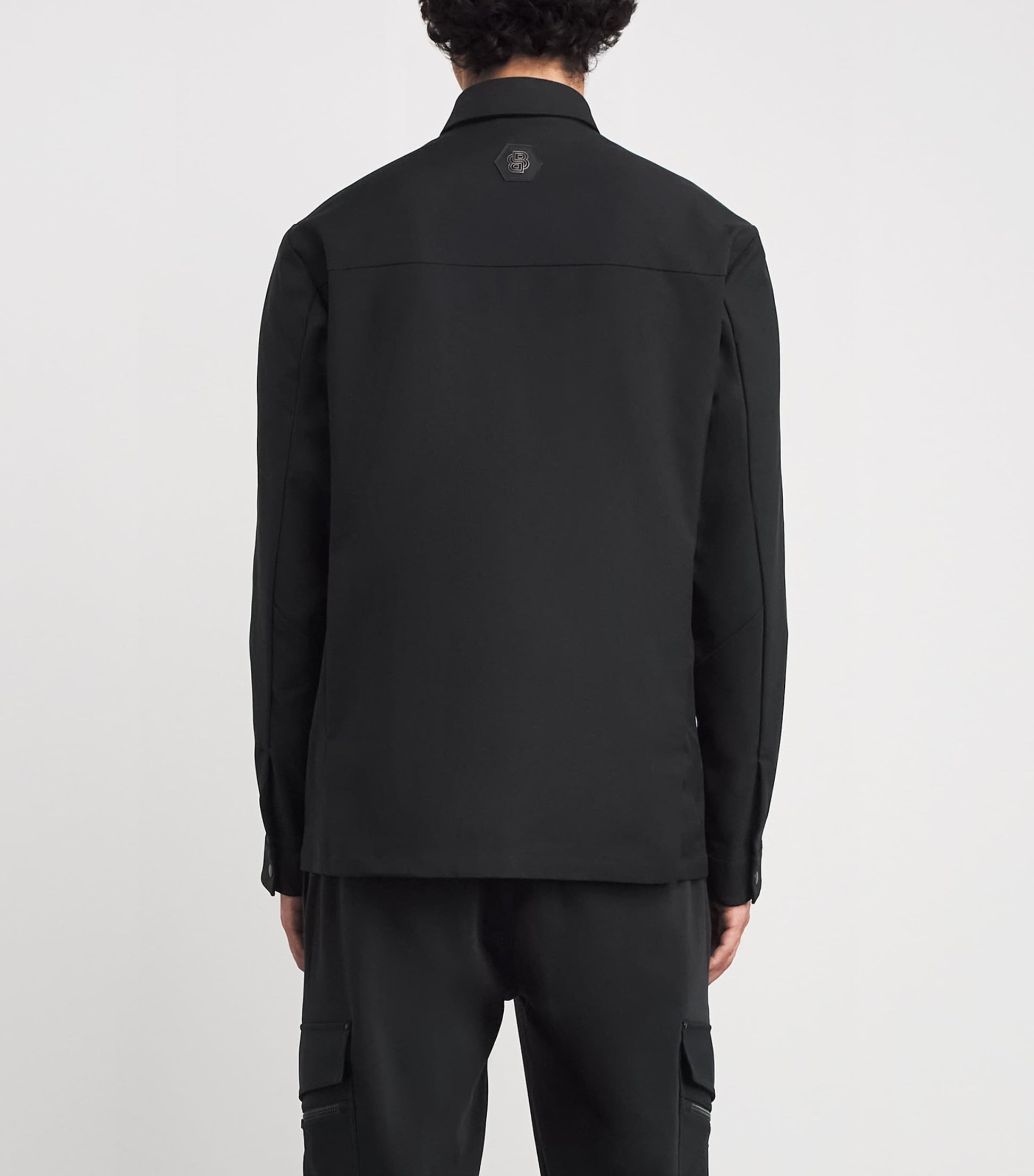 Stretch Gabardine Water-Repellent Overshirt