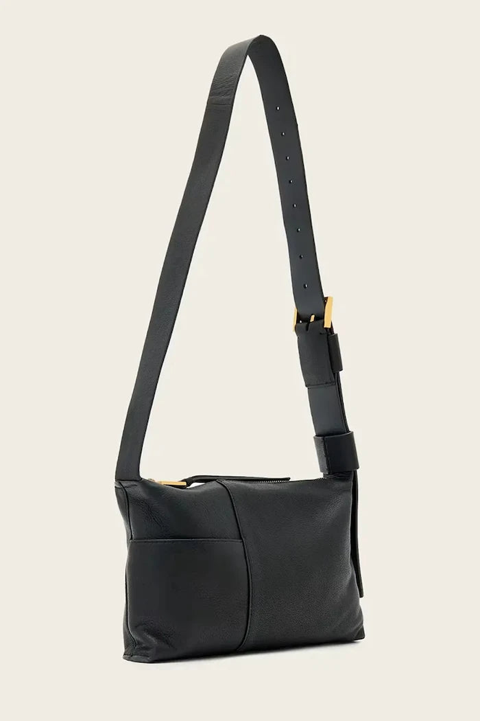 Велурена чанта AllSaints ALBA