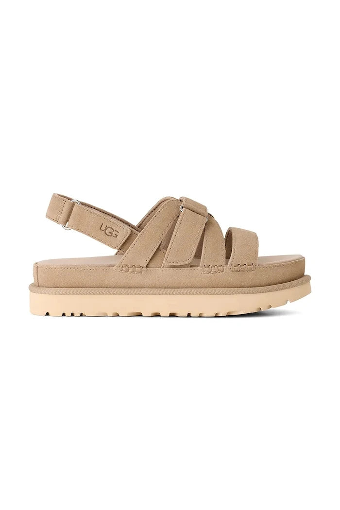 UGG W Goldenstar Gleam Süet Sandalet