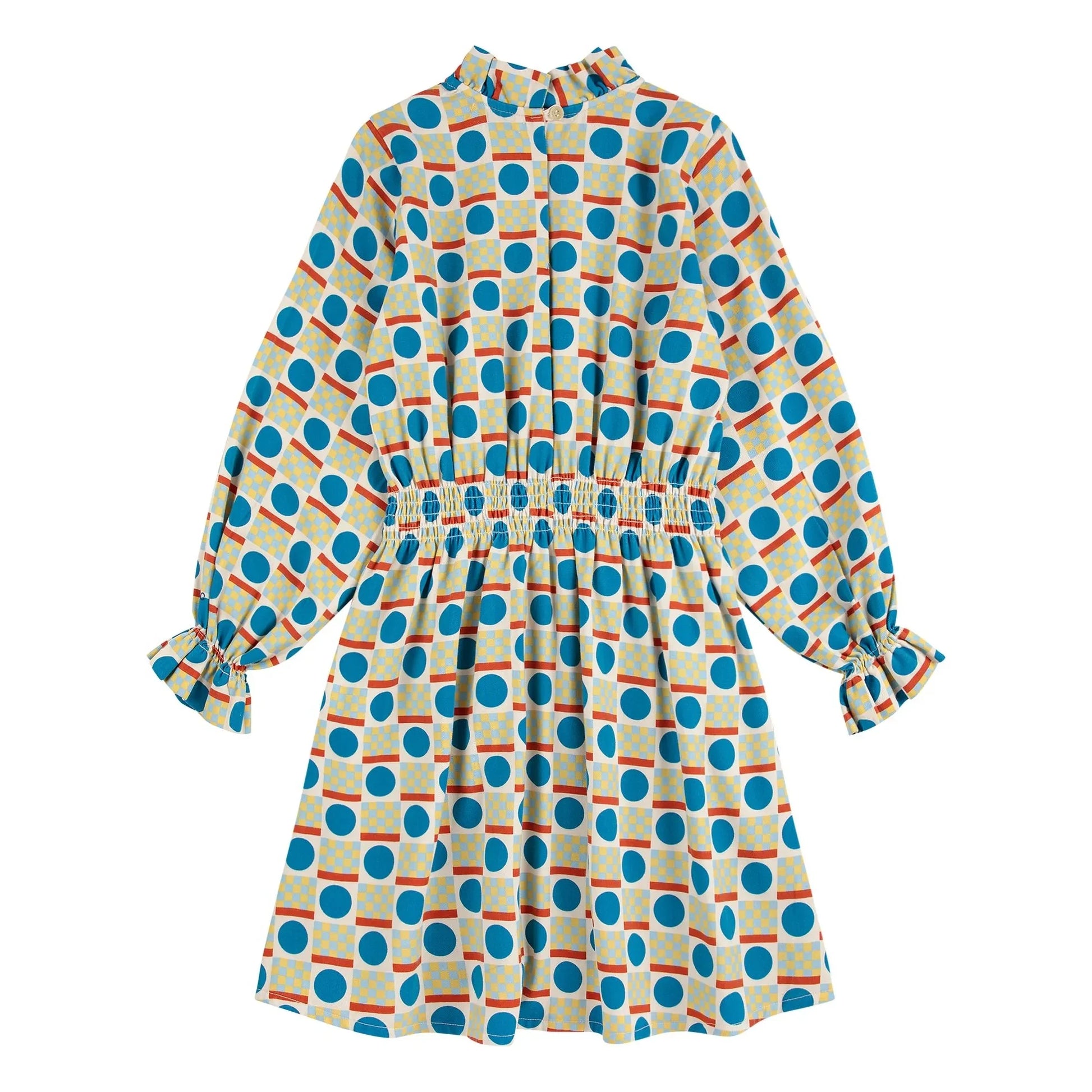 Bobo Choses - Geometric dress | Ecru